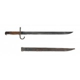 "Japanese Type 30 bayonet with scabbard (MEW2397)"