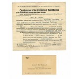 "John H Behan Business Card and Special Officer Certificate (WEC211)" - 1 of 1