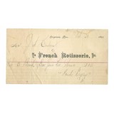 "Four Antique Documents of Various Debts Late 19th Century (WEC185)" - 3 of 5