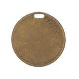 "Dempsey-Gibbson Souvenir Coin from the Heavyweight Fight in Shelby, Montana in 1923 (WEC134)" - 2 of 2