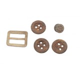 "Buttons Excavated from a Wyatt Earp Mining Camp (WEC111)" - 2 of 2