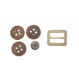 "Buttons Excavated from a Wyatt Earp Mining Camp (WEC111)" - 1 of 2