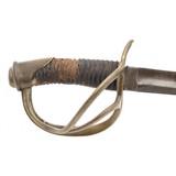 "Unmarked Model 1840 cavalry saber (SW1497)" - 4 of 4