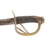 "Unmarked Model 1840 cavalry saber (SW1497)" - 2 of 4