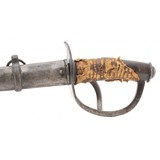 "Unmarked Model 1840 cavalry saber (SW1498)" - 5 of 8