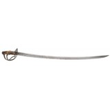 "Unmarked Model 1840 cavalry saber (SW1498)" - 1 of 8