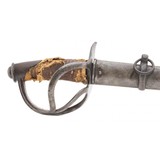 "Unmarked Model 1840 cavalry saber (SW1498)" - 8 of 8