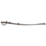 "Unmarked Model 1840 cavalry saber (SW1498)" - 7 of 8