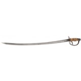 "Unmarked Model 1840 cavalry saber (SW1498)" - 3 of 8