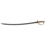 "Unmarked Model 1840 cavalry saber (SW1501)" - 3 of 4