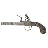 "Pair of Flintlock Pocket Pistols by John Collis (AH8005)" - 7 of 13