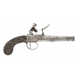 "Pair of Flintlock Pocket Pistols by John Collis (AH8005)" - 12 of 13