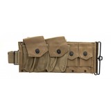 "WW1 2nd Assistant BAR gunner's belt (MIS1436)" - 1 of 4