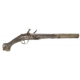 "Middle Eastern Flintlock Pistol (AH8159)" - 1 of 8