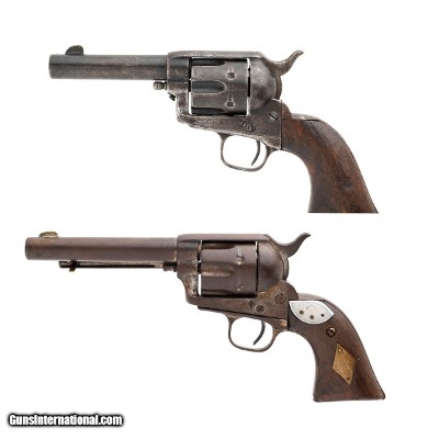 "Pair of Colt Single Action Armies Custer Range Ainsworth Inspected (AC509)"