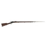 "Remington Model 1872 Rolling Block rifle w/ bayonet (AL7604)"