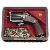 "Cased Devisme Model 1866 Pepper Box Revolver (AH8155)" - 1 of 9