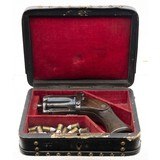 "Cased Devisme Model 1866 Pepper Box Revolver (AH8155)" - 9 of 9