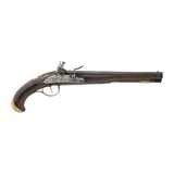 "German Flintlock Pistol by Franz David Hassel in Eichstett (AH8024)" - 1 of 6