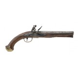 "Revolutionary War Era Flintlock Pistol by Waters with Spring Bayonet (AH8110)" - 6 of 6
