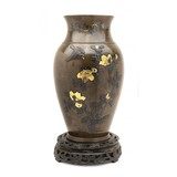 "Large Japanese Bronze Vase (MGJ1604)" - 1 of 2