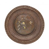 "Japanese Woven Bronze Tray (MGJ1607)" - 1 of 2