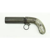 "Unmarked Blunt and Symms Pepperbox Revolver. .31 Caliber (AH4255)" - 2 of 4