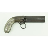 "Unmarked Blunt and Symms Pepperbox Revolver. .31 Caliber (AH4255)"