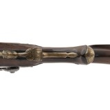 "Beautiful Pair of Stocked Flintlock Blunderbuss Pistols w/ Spring Bayonets (AH8088)" - 12 of 19