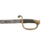 "Presentation to Zouave Captain Factory Engraved Colt 1861 Navy W/ Presentation Sword (AC378)" - 6 of 19