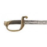 "Presentation to Zouave Captain Factory Engraved Colt 1861 Navy W/ Presentation Sword (AC378)" - 4 of 19
