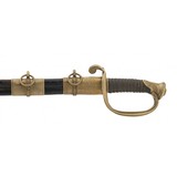 "Presentation to Zouave Captain Factory Engraved Colt 1861 Navy W/ Presentation Sword (AC378)" - 8 of 19