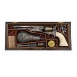 "Presentation to Zouave Captain Factory Engraved Colt 1861 Navy W/ Presentation Sword (AC378)" - 18 of 19