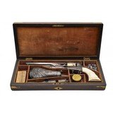 "Presentation to Zouave Captain Factory Engraved Colt 1861 Navy W/ Presentation Sword (AC378)" - 19 of 19