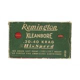 "Remington Kleanbore .30-40 Krag (AM194)" - 1 of 2