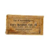 "Frankford Arsenal Colt's Revolver .45 cal (AM197)" - 1 of 2