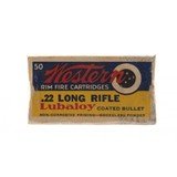"Western Rim Fire 50rd Box .22 LR (AM205)" - 1 of 2