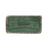 "UMC Co. .38 Long Rimfire (AM358)" - 1 of 2