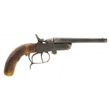 "Belgian .32 Caliber Double Pistol (AH6722)" - 1 of 6