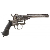 "Belgian Large Frame Pinfire Revolver (AH6069)" - 5 of 6