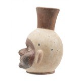 "Mochicam Ceramic Portrait Jar of the Moche III 1-500 A.D. (WEC206)" - 5 of 5