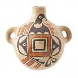 "Ceramic Canteen, circa 1900s (WEC195)" - 1 of 2