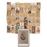 "Wyatt Earp's Cigarette Card Collection with Tom Horn Photo (WEC356)" - 1 of 11