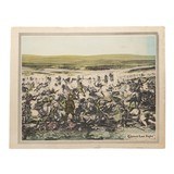 """Custer's Last Fight"" Brochure with 7 Color Prints (WEC364)" - 6 of 8