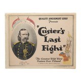 """Custer's Last Fight"" Brochure with 7 Color Prints (WEC364)" - 1 of 8