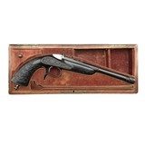 "Cased Faure-Lepage Parlor Pistol (AH6588)" - 1 of 10