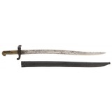 "French 1842 Yataghan Bayonet (MEW2815)" - 1 of 2