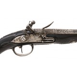 "Beautiful Early German Flintlock Pistol by I H Bartholomeus (AH8111)" - 7 of 8