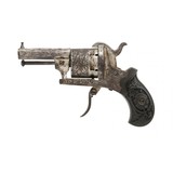 "Belgian Small Frame Pinfire Revolver (AH6078)" - 1 of 6