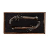 "Contemporary Cased Flintlock Pistols (BP104)" - 1 of 14